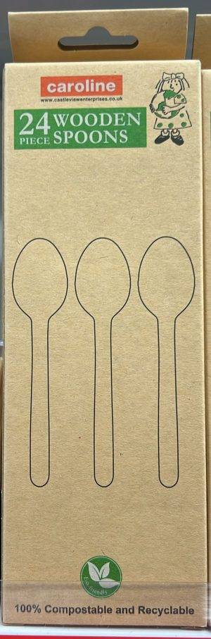Wooden Spoons (24Pieces)