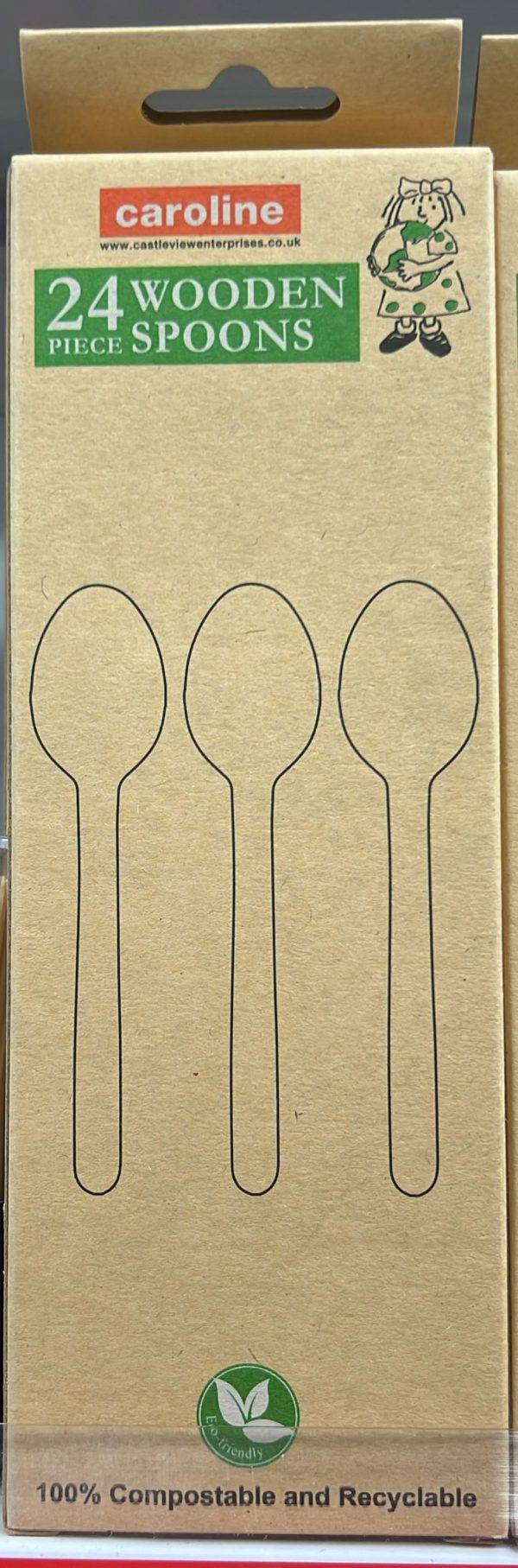 Wooden Spoons (24Pieces)