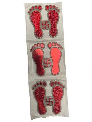Lakshmi Feet Sticker