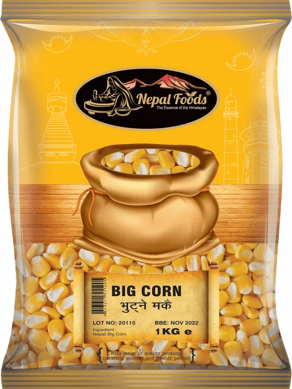 JHUMLA  KO BHUTNE MAKAI (BIG CORN WHITE)