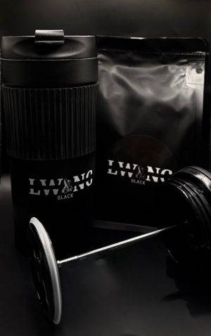 Lwang black(250 GM )+ French press