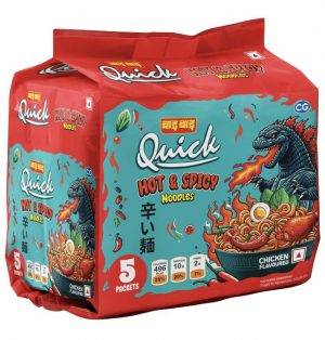 QUICK HOT & SPICY NOODLES (5 PKT )
