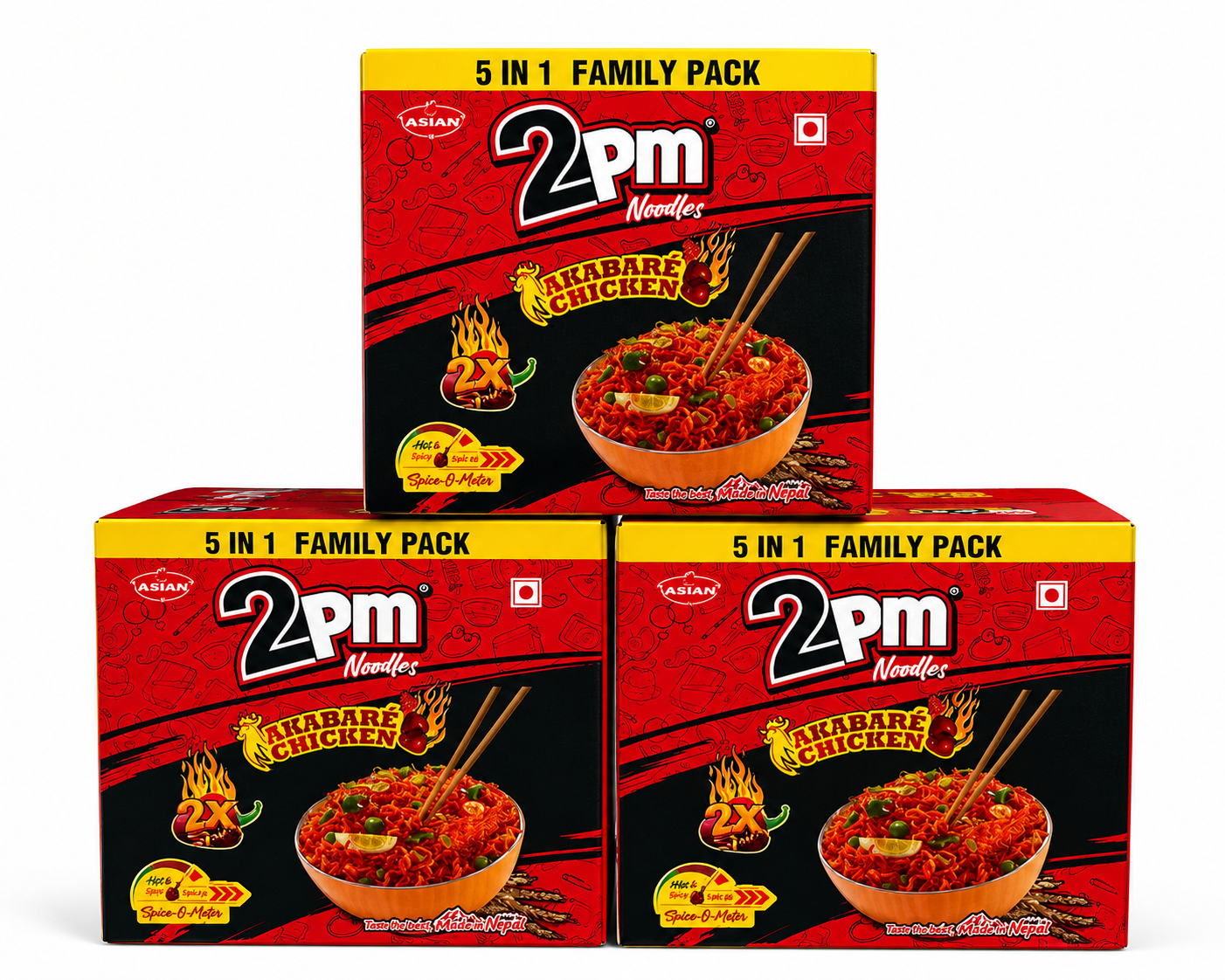 2PM AKABARE NOODLES COMBO (BOX OF 3)