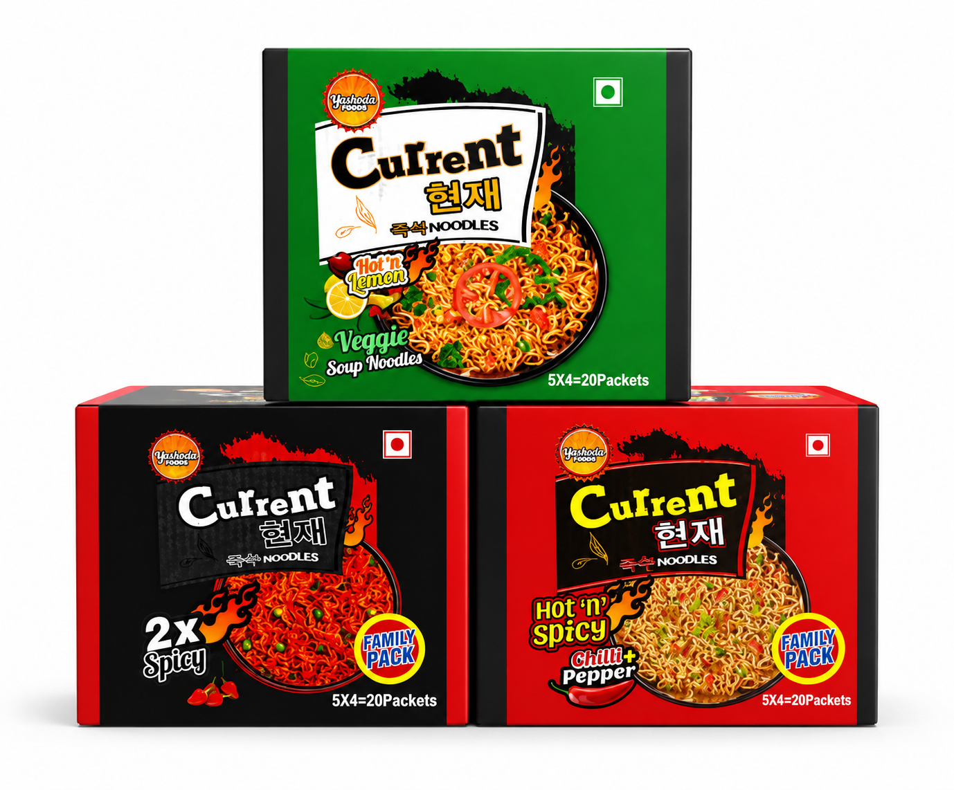 CURRENT NOODLES COMBO - ALL FLAVOUR