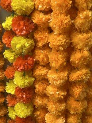 MARIGOLD DECORATION FLOWER (1.5 MTR )
