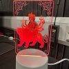 DURGA JI FRAME WITH LED