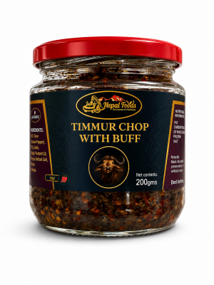 BUFF PICKLE WITH TIMUR CHOP (BUFF ACHAR WITH TIMUR) - 200GM
