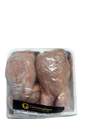 2 WHOLE QUAIL HEAD OFF ( Battai ko Masu) 280 GM
