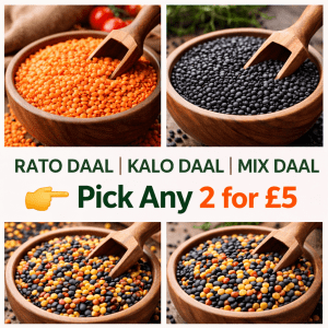 PICK ANY 2 DAAL OF 1 KG FOR £5