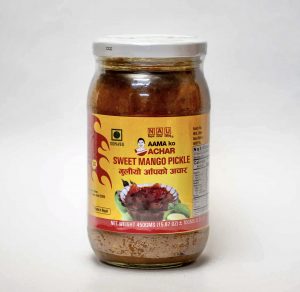 SWEET MANGO PICKLE (AAP KO ACHAR)