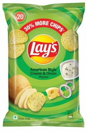 LAYS GREEN (AMERICAN STYLE CREAM & ONION)