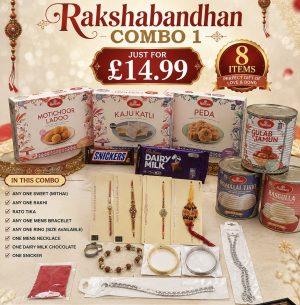 RAKSHABANDHA COMBO SET (RAKHI)