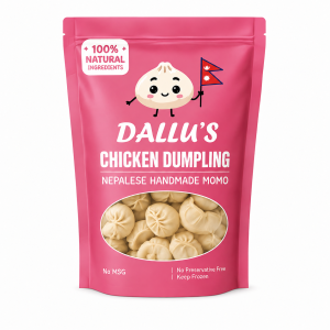 DALLU'S CHICKEN MOMO - 950GM (T&C APPLIED)