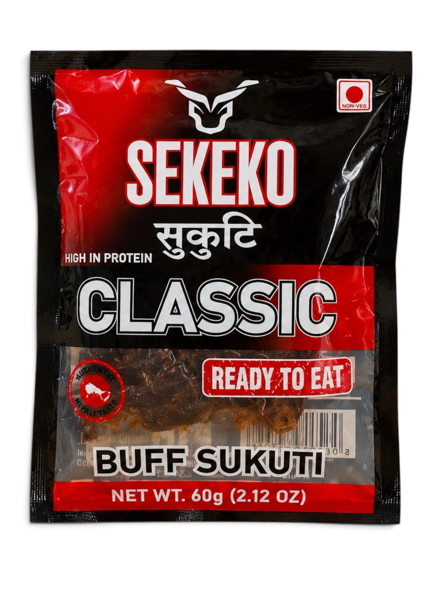 BUFF & CHICKEN READY TO EAT MEAT - 60GM (AMA KO ACHAR)