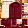 MENS KURTA SET - MAROON COLOUR