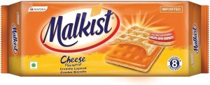 MALKIST CHEESE FLAVOUR BISCUITS - 144GM